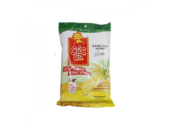 BÁNH GẠO CÚC CU VỊ MẶN 130g